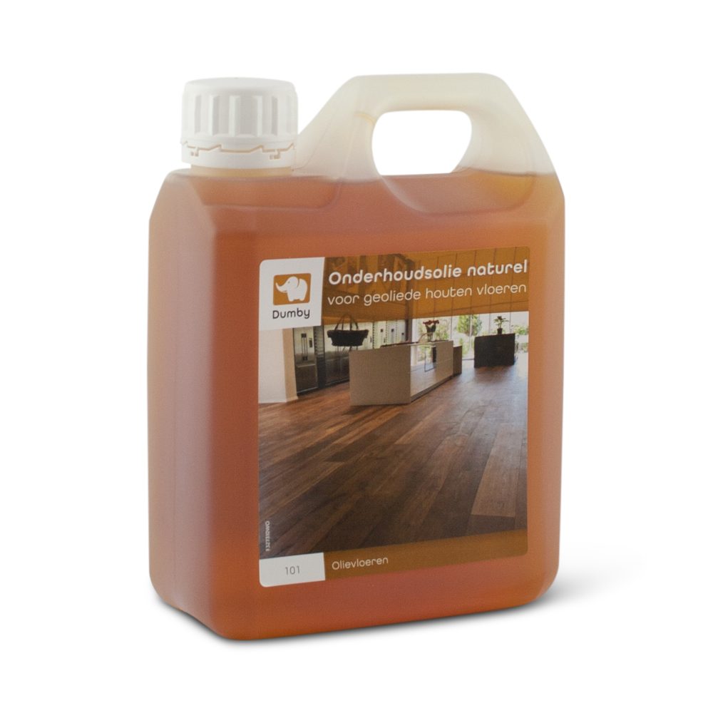 Dumby Onderhoudsolie Naturel voor Geoliede Houten Vloeren 1 liter