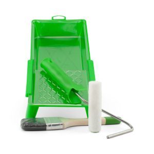 Inhoud van een Osmo Hardwaxrollerset klein