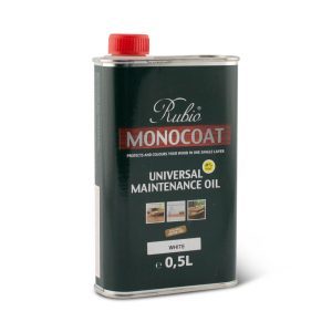 Een blik met Rubio Monocoat Maintenance Oil