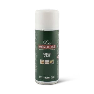 Een bus Rubio Monocoat Refreshspray van 400 ml