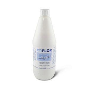 een fles Mflor Metropolish