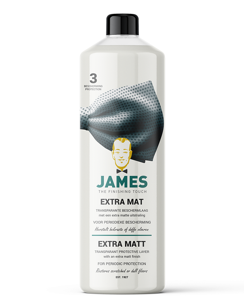 James Extra Mat beschermlaag voor een extra matte vloerafwerking
