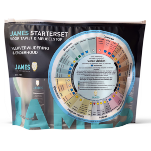 James Starterset voor het verwijderen van vlekken uit tapijt en meubelstof