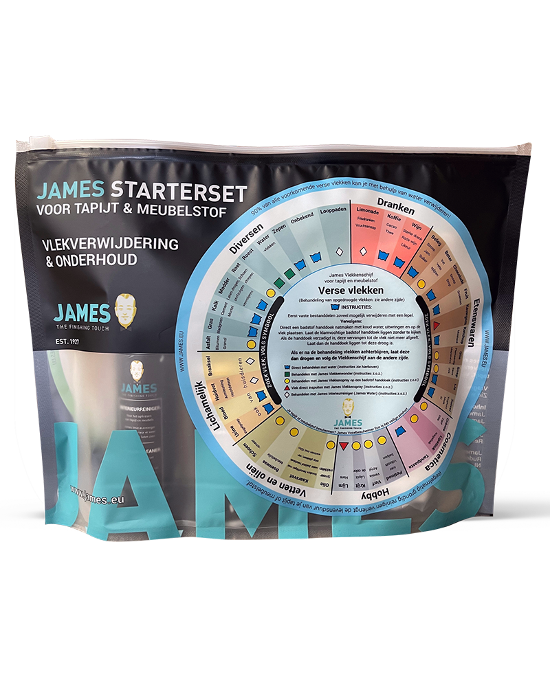 James Starterset voor het verwijderen van vlekken uit tapijt en meubelstof