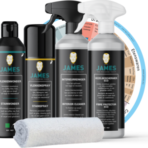 James productenset premium voor vlekken en bescherming van textiel
