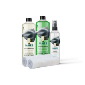 James productenset voor het reinigen van harde vloeren