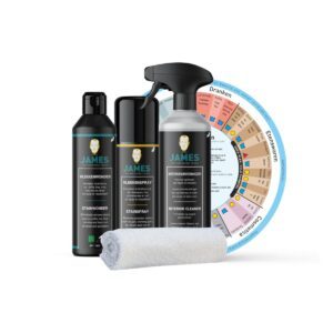 James productenset voor het reinigen van textiel
